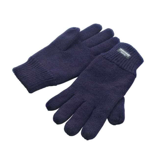 Result Result Men Thinsulate Gloves in Navy Size: 2X-large Navy XXL Male 5063470462179
