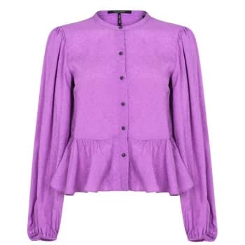 Scotch and Soda Peplum Top - Dahlia 506