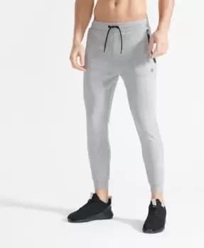 Superdry Mens Sport Training Gymtech Joggers Grey / Grey Marl - Size: L