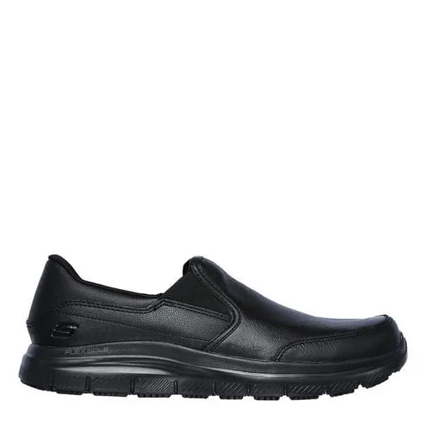 Skechers Work Flex Advantage Bronwood Shoe Black Size 10