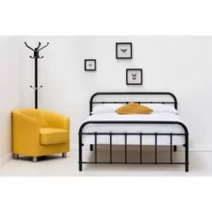 Crazy Price Beds Henley Black Victorian Metal King Bed
