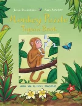 Monkey Puzzle Jigsaw Book by Julia Donaldson Hardback