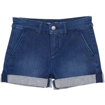 Barbour Girls Essential Denim Shorts - Blue