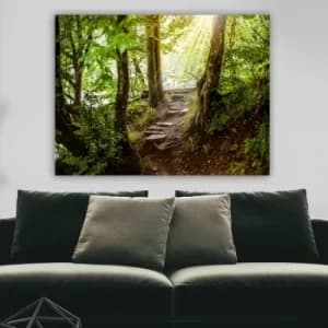 301001450_70100 Multicolor Decorative Canvas Painting