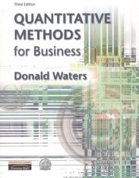 Quantitative Methods for Business by Mr Donald Waters Book