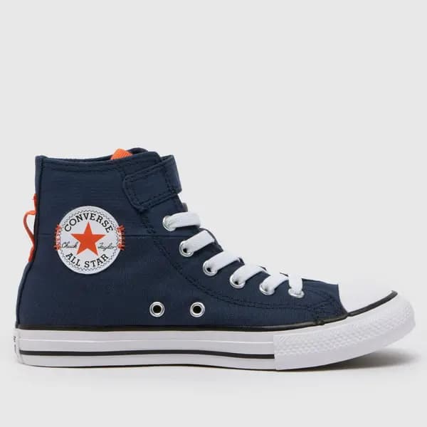 Converse navy all star hi 1v Boys Junior trainers Navy UK 13 (EU 31½)