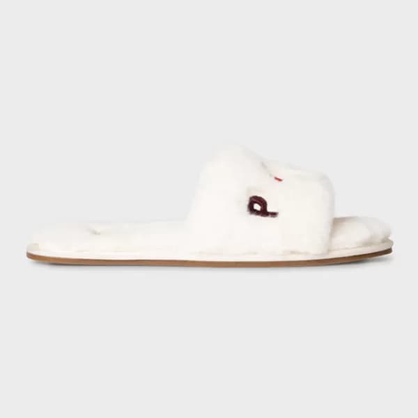 Paul Smith Womens Shoe Juniper Cream Faux Shearling