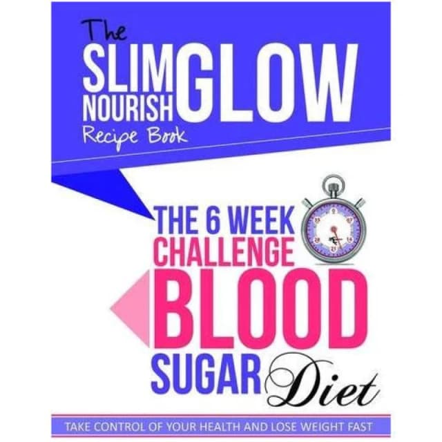 The 6 Week Challenge Blood Sugar Diet Cook Vitality PB Book Cook Vitality Books