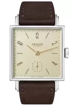 Nomos Glashutte Watch Tetra 27 Karat Steel Back