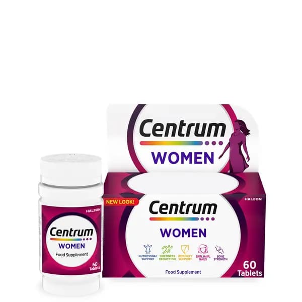 Centrum Womens Multivitamins and Minerals Tablets - 60 Tablets