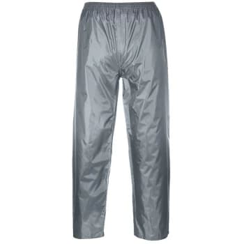 Portwest - S441GRRM - sz M Classic Adult Rain Trousers - Grey