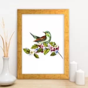 AC6239298472 Multicolor Decorative Framed MDF Painting