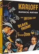 MANIACAL MAYHEM (Three films starring Boris KARLOFF) (Eureka Classics) (Bluray)