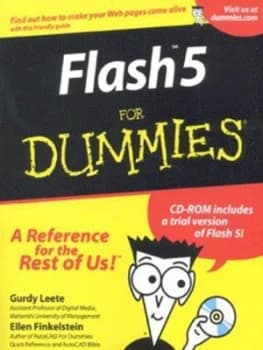 Flash 5 for Dummies by Gurdy Leete Paperback