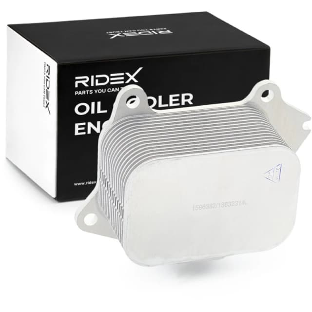 NRF 31333 Oil Cooler with gaskets/seals, EASY FIT Aluminium Oil Cooler,engine oil (469)