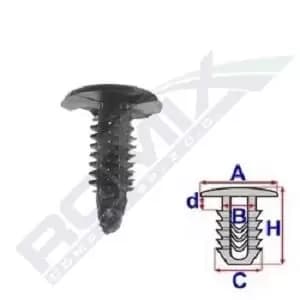 ROMIX Clip TOYOTA,MAZDA,HONDA B23196