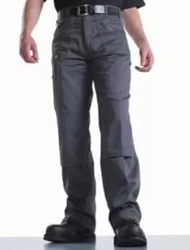 Dickies Redhawk Navy Mens Cotton, Polyester Trousers 34in