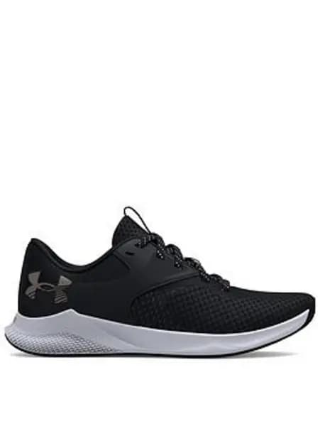 Under Armour Charged Aurora 2 Trainer - Black/White, Size 6, Women