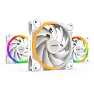 be quiet! Light Wings White 120mm PWM high-speed Triple-Pack Computer case Fan 12cm 3 pc(s)