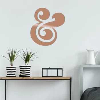 Ant - Copper Copper Decorative Metal Wall Accessory