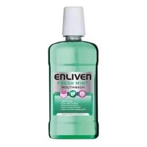 Enliven Total Care Freshmint Alcohol Free Mouthwash 500ml