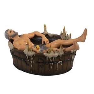 Geralt In The Bath Statue (The Witcher 3) Figure
