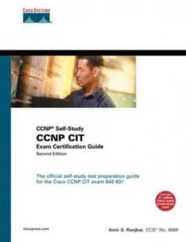 Ccnp Cit Exam Certification Guide by Amir Ranjbar Book