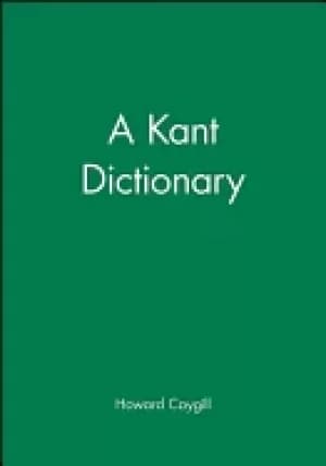 kant dictionary