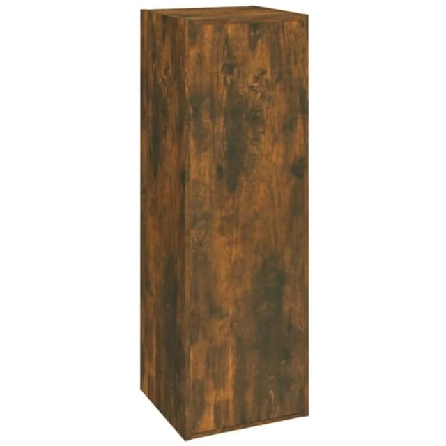 VIDAXL TV Cabinet Smoked Oak 30.5x30x90cm Engineered Wood Vidaxl 8720286955413