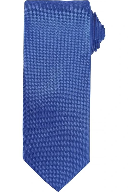 Premier Premier Men Micro Waffle Formal Work Tie Pack of 2 in Royal Royal One Size Male 5059269154189