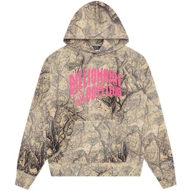 Billionaire Boys Club Mens D&D Camo Pull Over Hoodie Camo male Medium