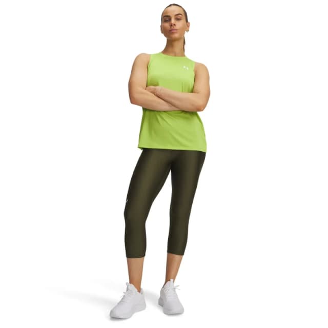 Womens 3/4 leggings Under Armour HeatGear Vert Female XL