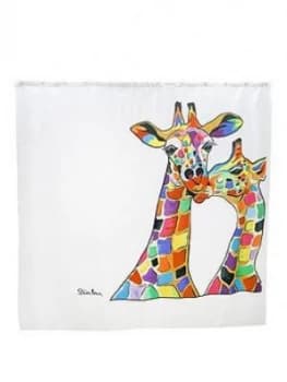 Croydex Steven Brown Francie And Josie Mczoo Shower Curtain