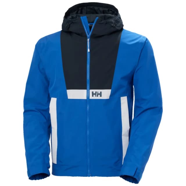 Helly Hansen Hooded waterproof jacket Helly Hansen Rig Bleu Male M