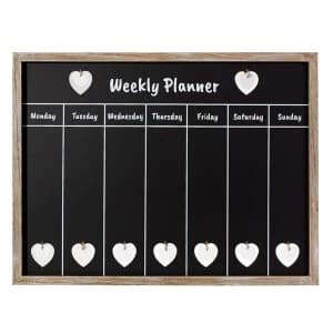 Sass & Belle Ashley Farmhouse Weekly Chalkboard Planner