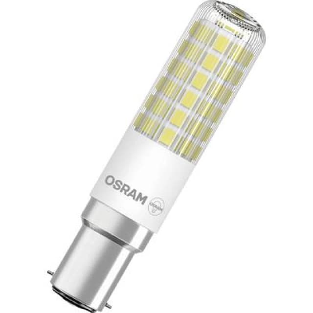 Osram OSRAM 4099854266706 LED (monochrome) EEC E (A - G) B15d Battery shape 6.5 W = 60 W Warm white (Ø x H) 18mm x 80 mm 4099854266706
