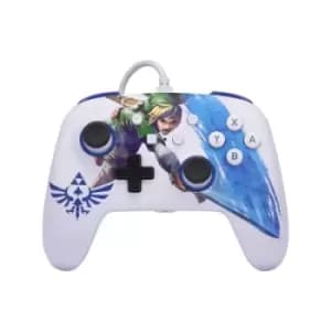 PowerA Enhanced Wired Controller for Nintendo Switch - Master Sword Attack