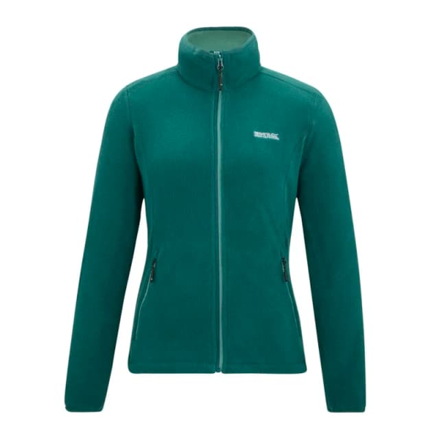 Womens zipped fleece Regatta Floreo IV Vert Female 38
