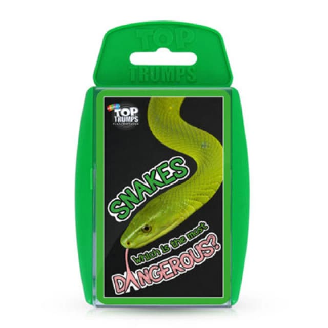 Winning Moves Top Trumps - Snakes - Brand New And Sealed