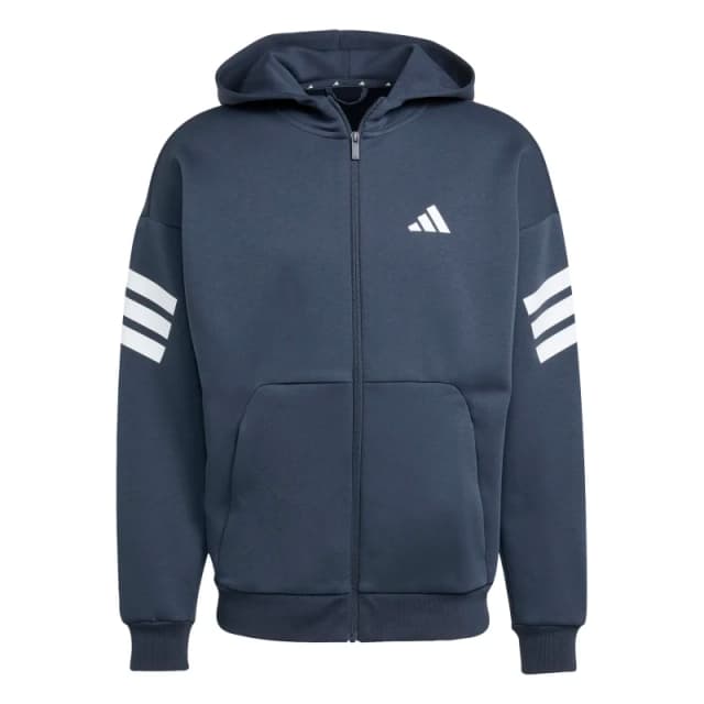 Adidas Hooded sweatshirt adidas Future Icons 3-Stripes Bleu Male 3XL