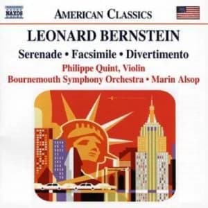 Serenade Facsimile Divertimento Alsop Bournemouth So by Leonard Bernstein CD Album