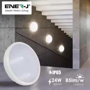 ENER-J 24W LED Bulkhead Standard Model IP65 4000K