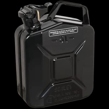 Sealey Metal Jerry Can 5l Black