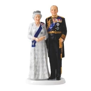 Royal Doulton Queens Platinum Wedding Anniversary