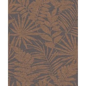 Superfresco Easy Fenne Dark Rust Brown Wallpaper 10m
