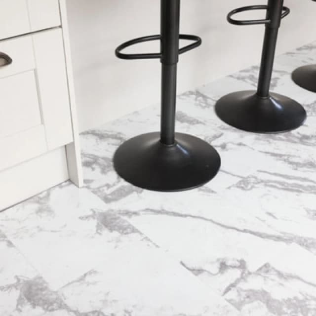 Fine Decor Floor Pops Piazza Self Adhesive Vinyl Floor Tiles Pack Of 12 (2.24Sqm)