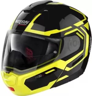 Nolan N90-3 Driller N-Com Helmet, black-yellow, Size S, black-yellow, Size S
