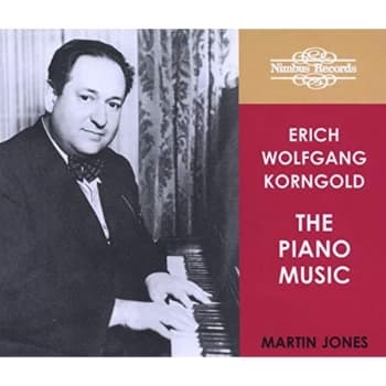 Erich Wolfgang Korngold - Piano Music, The (Jones) CD