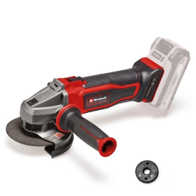 Einhell TE-AG 18/115 Q Li 18v Cordless Quick Fix Angle Grinder 115mm TE-AG 18/115 Q Li Solo Batteries: No Batteries