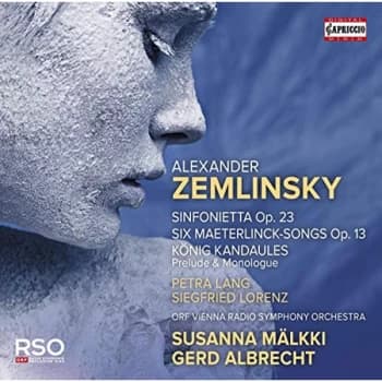 Petra Lang - Alexander Zemlinsky: Sinfonietta Op. 23/Six Maeterlinck-songs... CD